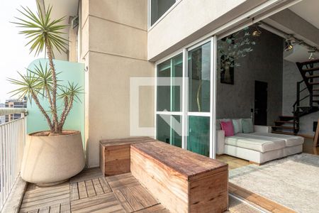 Sacada 1 de apartamento para alugar com 1 quarto, 113m² em Moema, São Paulo