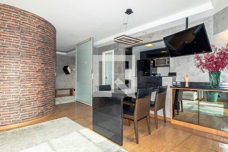 Sala de apartamento para alugar com 1 quarto, 113m² em Moema, São Paulo