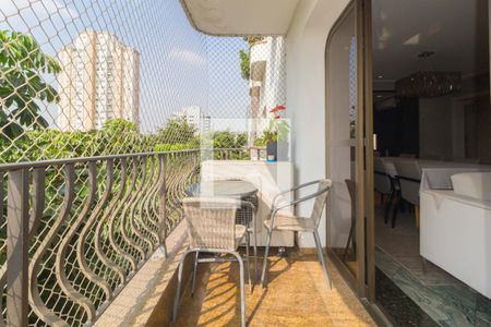 Varanda Sala de Estar de apartamento à venda com 2 quartos, 130m² em Tatuapé, São Paulo