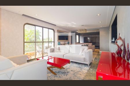 Sala de Estar de apartamento à venda com 2 quartos, 130m² em Tatuapé, São Paulo