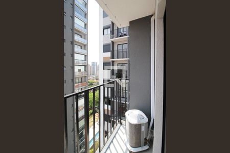 Varanda de apartamento à venda com 1 quarto, 27m² em Vila Olímpia, São Paulo