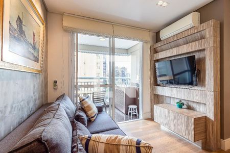 Sala de apartamento para alugar com 2 quartos, 55m² em Vila Olímpia, São Paulo