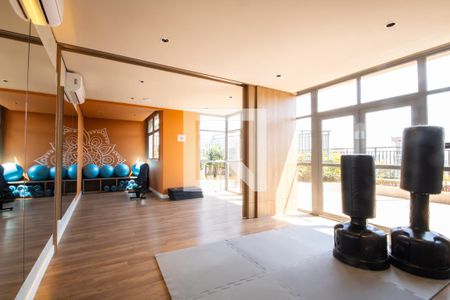 Apartamento à venda com 37m², 1 quarto e 1 vaga Apartamento à venda com 37m², 1 quarto e 1 vagaÁrea comum - Academia