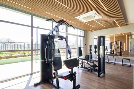 Apartamento à venda com 37m², 1 quarto e 1 vaga Apartamento à venda com 37m², 1 quarto e 1 vagaÁrea comum - Academia