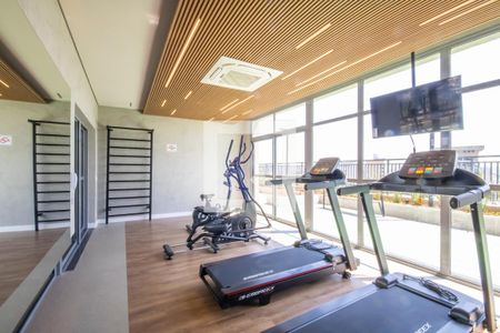 Apartamento à venda com 37m², 1 quarto e 1 vaga Apartamento à venda com 37m², 1 quarto e 1 vagaÁrea comum - Academia