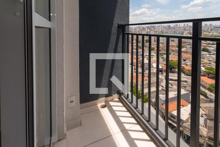 Varanda da Sala de apartamento para alugar com 2 quartos, 42m² em Vila Prudente, São Paulo