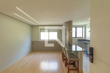 Sala/Cozinha de apartamento à venda com 2 quartos, 44m² em Centro, Canoas