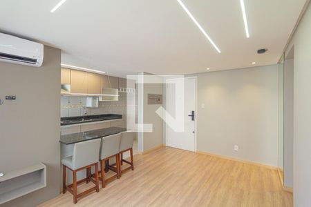 Sala/Cozinha de apartamento à venda com 2 quartos, 44m² em Centro, Canoas