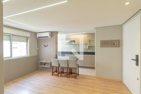 Sala/Cozinha de apartamento à venda com 2 quartos, 44m² em Centro, Canoas