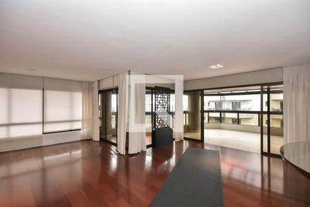 Sala de apartamento para alugar com 4 quartos, 300m² em Paraíso do Morumbi, São Paulo