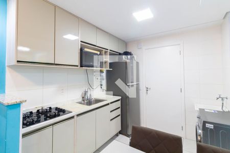 Sala/Cozinha de apartamento para alugar com 2 quartos, 34m² em Vila Nova Curuca, São Paulo