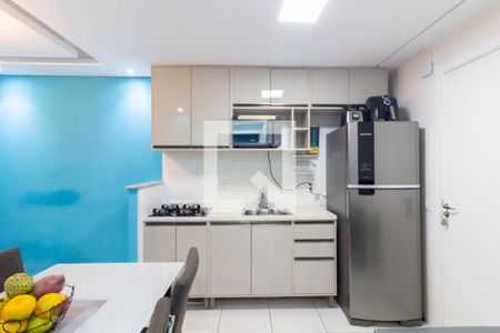 Sala/Cozinha de apartamento para alugar com 2 quartos, 34m² em Vila Nova Curuca, São Paulo