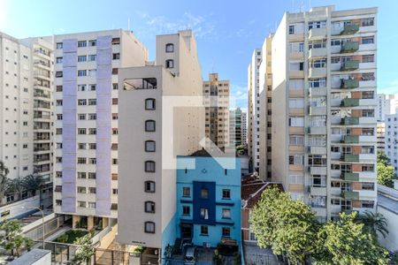 Vista Sala de apartamento à venda com 3 quartos, 116m² em Vila Buarque, São Paulo