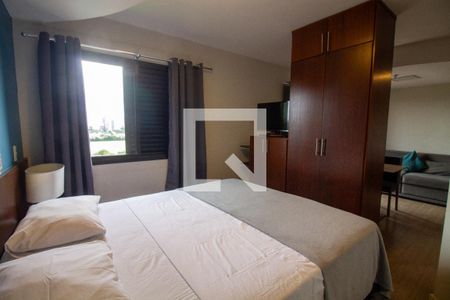 Quarto de apartamento à venda com 1 quarto, 33m² em Brooklin, São Paulo