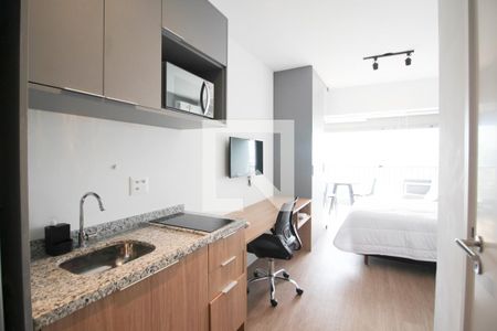 Studio à venda com 28m², 1 quarto e sem vaga Studio à venda com 28m², 1 quarto e sem vagaCozinha