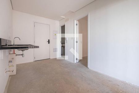 Sala/Cozinha de apartamento à venda com 1 quarto, 35m² em Pinheiros, São Paulo