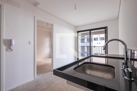 Sala/Cozinha de apartamento à venda com 1 quarto, 35m² em Pinheiros, São Paulo