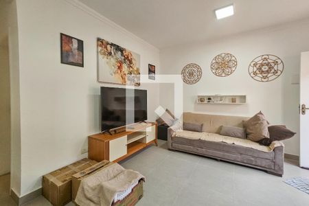 Sala de apartamento para alugar com 2 quartos, 60m² em Parque Enseada, Guarujá