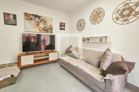 Sala de apartamento para alugar com 2 quartos, 60m² em Parque Enseada, Guarujá