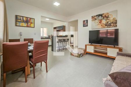 Sala de apartamento para alugar com 2 quartos, 60m² em Parque Enseada, Guarujá