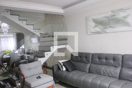 Sala  de casa de condomínio à venda com 3 quartos, 166m² em Jardim Gopouva, Guarulhos