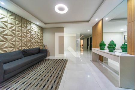 Apartamento à venda com 91m², 3 quartos e 2 vagasHall social