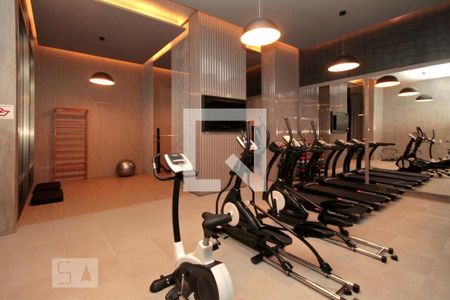 Studio à venda com 29m², 1 quarto e sem vagaAcademia