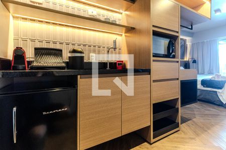 Studio à venda com 29m², 1 quarto e sem vagaCozinha