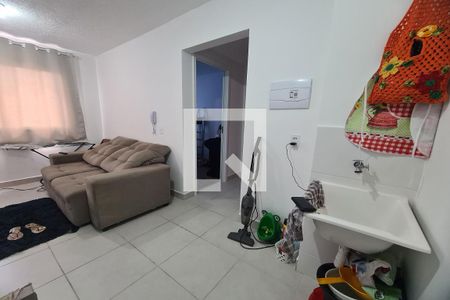 Sala/Cozinha de apartamento para alugar com 2 quartos, 38m² em Vila Graciosa, São Paulo