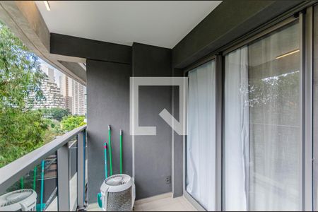 Varanda de kitnet/studio à venda com 1 quarto, 23m² em Paraíso, São Paulo