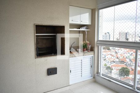 Varanda da Sala de apartamento para alugar com 3 quartos, 94m² em Mirandópolis, São Paulo