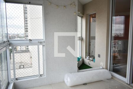 Varanda da Sala de apartamento para alugar com 3 quartos, 94m² em Mirandópolis, São Paulo