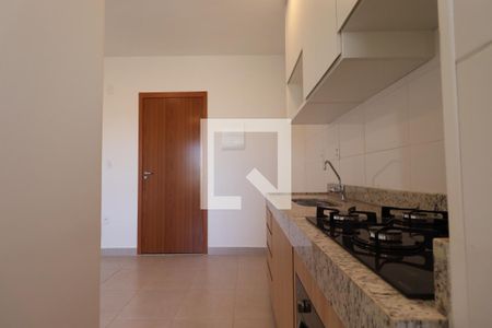 Cozinha de apartamento para alugar com 2 quartos, 48m² em Recreio das Acacias, Ribeirão Preto