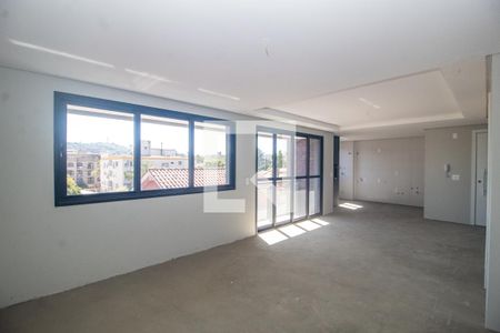 Sala de apartamento à venda com 3 quartos, 112m² em Cristal, Porto Alegre