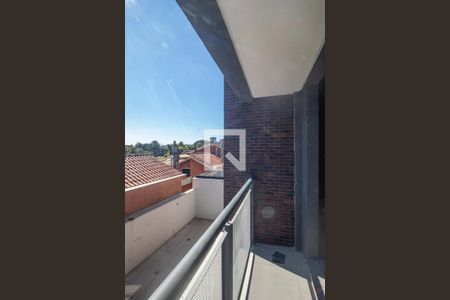 Varanda da Sala de apartamento à venda com 3 quartos, 112m² em Cristal, Porto Alegre