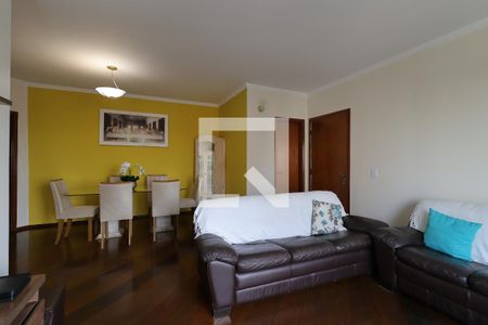 Sala de Estar de apartamento à venda com 4 quartos, 137m² em Vila Assunção, Santo André