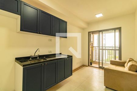 Sala/Cozinha de apartamento para alugar com 1 quarto, 40m² em Jardim Prudência, São Paulo