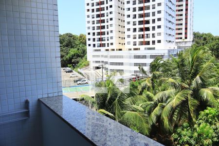 Varanda da Sala de apartamento para alugar com 1 quarto, 42m² em Stiep, Salvador