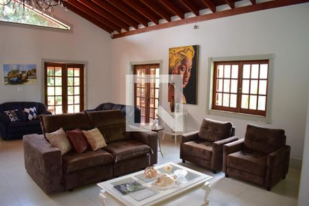 Sala de casa de condomínio para alugar com 4 quartos, 600m² em Jardim Canada, Ribeirão Preto