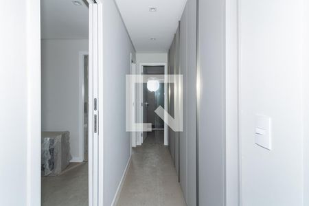Corredor de apartamento para alugar com 2 quartos, 66m² em Indianópolis, São Paulo