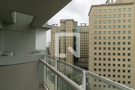Varanda da Sala de apartamento para alugar com 2 quartos, 66m² em Indianópolis, São Paulo
