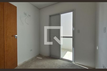 Suíte de apartamento à venda com 2 quartos, 54m² em Vila Pires, Santo André