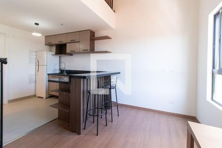 Sala/Cozinha de apartamento para alugar com 1 quarto, 36m² em Portão, Curitiba