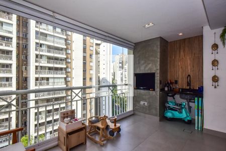 Varanda de apartamento à venda com 2 quartos, 87m² em Vila Andrade, São Paulo