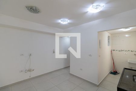 Sala e Cozinha de apartamento para alugar com 1 quarto, 33m² em Vila Campanela, São Paulo