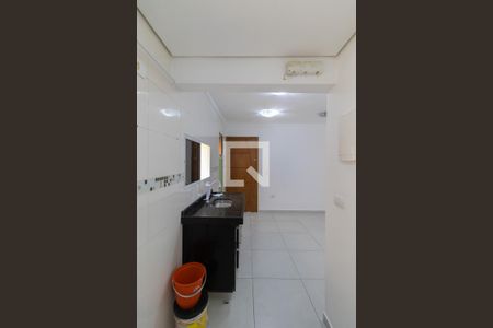 Cozinha e Área de Serviço de apartamento para alugar com 1 quarto, 33m² em Vila Campanela, São Paulo