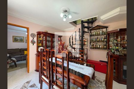 Sala de jantar de casa à venda com 2 quartos, 216m² em Parque das Nações, Santo André