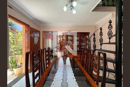 Sala de jantar de casa à venda com 2 quartos, 216m² em Parque das Nações, Santo André