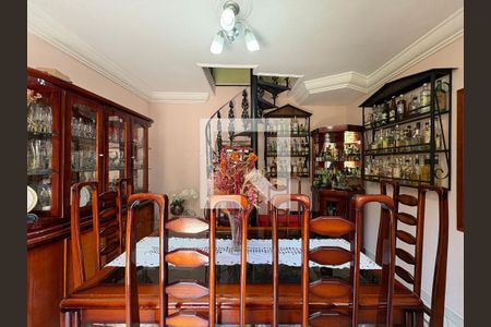 Sala de jantar de casa à venda com 2 quartos, 216m² em Parque das Nações, Santo André