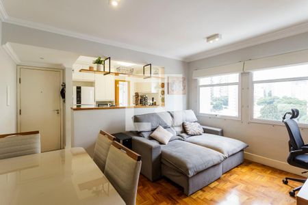 Sala de apartamento para alugar com 2 quartos, 63m² em Vila Olímpia, São Paulo